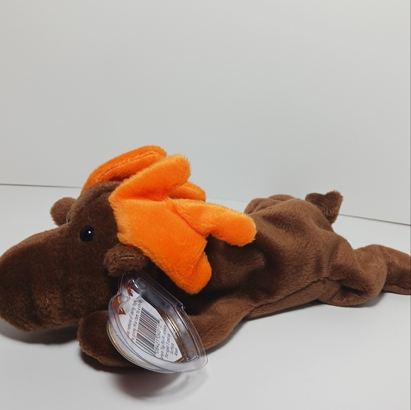 Ty Beanie Baby Chocolate the Moose DOB April 27, 1993 - Picture 2 of 12